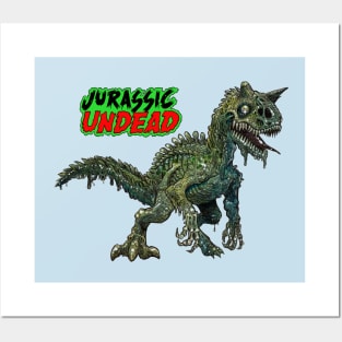 Purutaurus Dinosaur Zombie Posters and Art